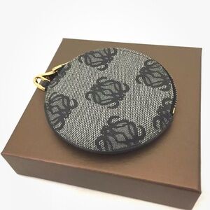 Loewe PCV Black and Gray Coin Purse